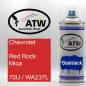 Preview: Chevrolet, Red Rock Mica, 70U / WA237L: 400ml Sprühdose, von ATW Autoteile West.